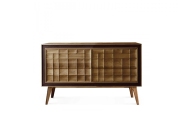 QUADRA A-609 - Wooden sideboard with doors by Dale Italia - view 3